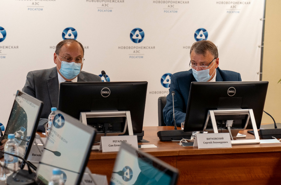 Нововоронежскую АЭС посетил французский специалист в области безопасности атомных станций