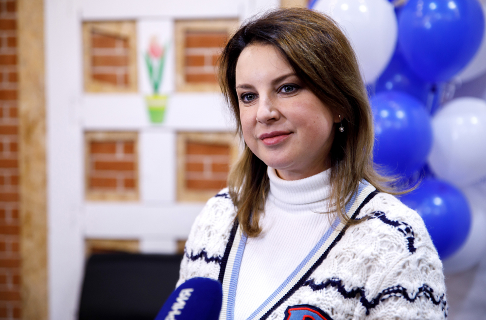 Нововоронежская АЭС организовала детям мастер-класс знаменитой фигуристки Ирины Слуцкой