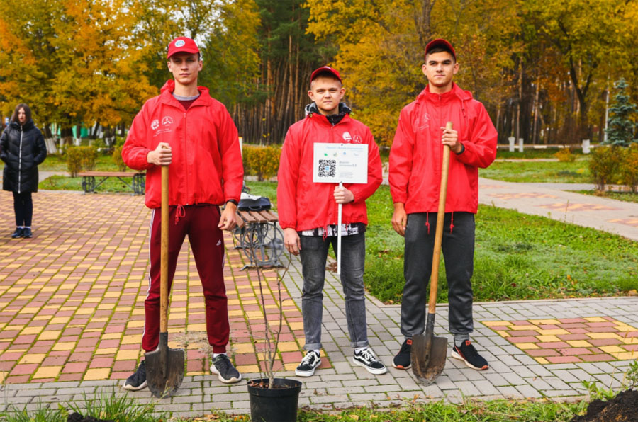Нововоронежская АЭС почтила экологической акцией память выдающихся атомщиков
