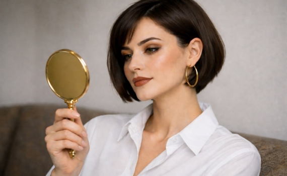 Челка для круглого лица: как вытянуть овал и не ошибиться с длиной Челка для круглого лица: как вытянуть овал и не ошибиться с длиной