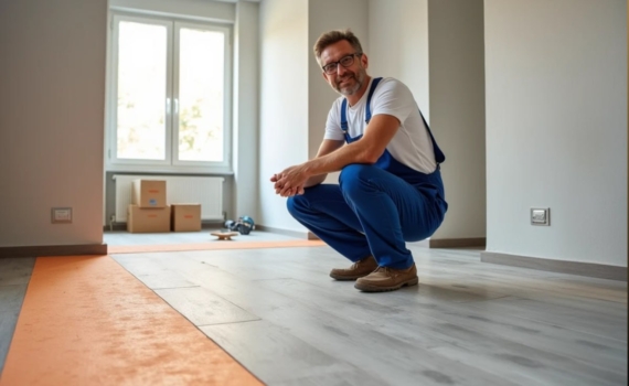 Пол, который кладут на линолеум без стяжки: дешевле ламината, теплее плитки — служит 10-летиями Пол, который кладут на линолеум без стяжки: дешевле ламината, теплее плитки — служит 10-летиями